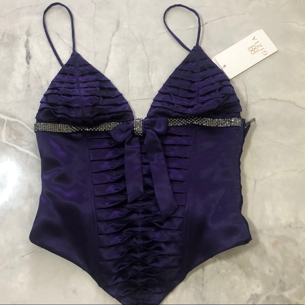 Purple corset top 💜
